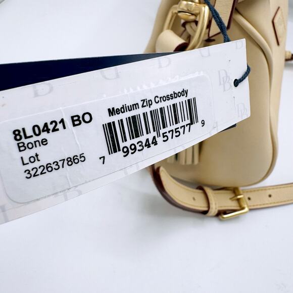 Dooney & Bourke Florentine Leather Medium Zip Crossbody - Picture 14 of 16